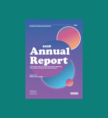 Business Report Brochure Cover