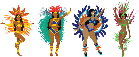 native american girls vector design 