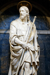 Basilica Santa Maria in Montesanto.   St James the Elder  was one of the Twelve Apostles of Jesus.