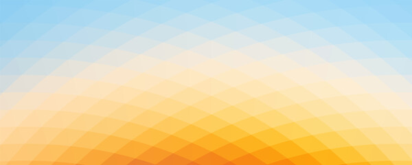 Geometric orange blue background with triangle square polygon mosaic pattern.Abstract background design.Vector illustration.