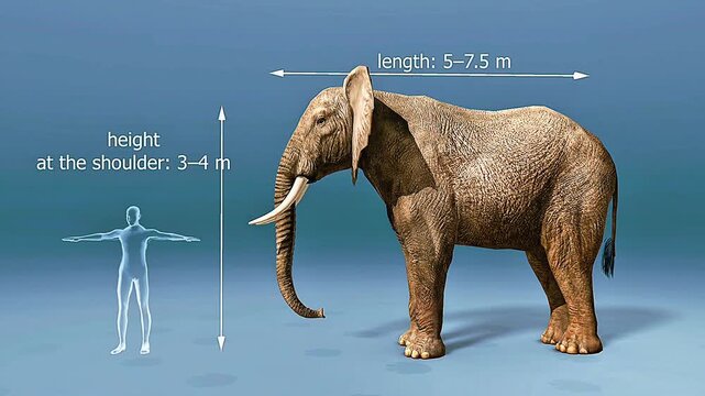 African elephant size