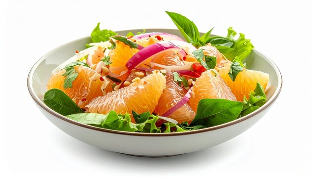 Thai Pomelo Salad With Herbs And Chili Dressing

