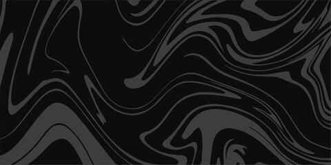 Obraz premium Abstract black and white seamless pattern of swirling curves, textile fabric texture, and vintage vector art decoration. swirl, wave, swirls, curve, swirly, curl, element, decor. Ink marbling textures