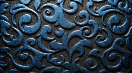 Abstract retro-futuristic liquid metal texture background