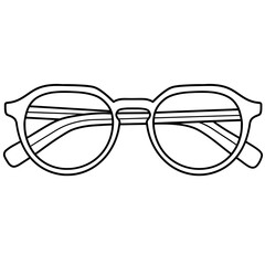 Glasses Outline