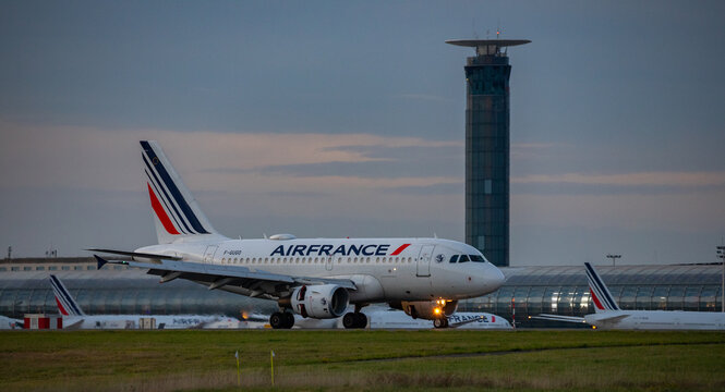 Un avion de la compagnie a&eacute;rienne nationale fran&ccedil;aise