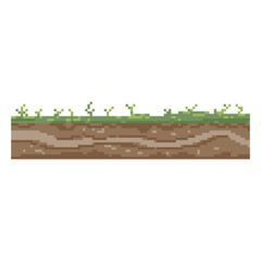 green land terrain pixel art