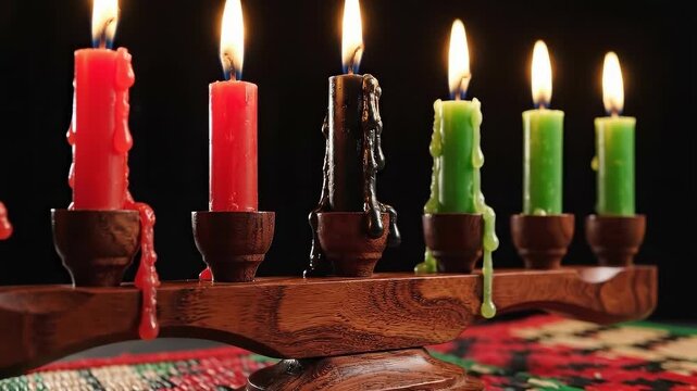 Kwanzaa Candles: Celebration of African Heritage