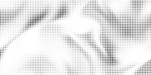 Black-white gradient halftone dots background. Pop art in vector illustration for your creative design