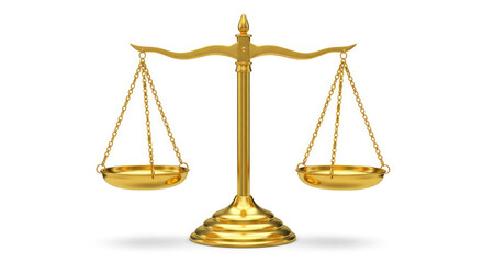 golden scales of justice