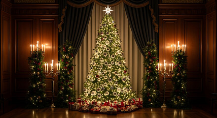 Warm and Inviting Traditional Christmas Eve Celebration