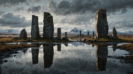 a large body of water