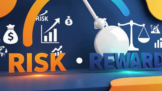 Balancing risk and reward for smart investment decisions - watch to learn how to maximize financial gains with strategic moves now