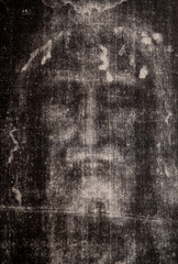 Representation of the Holy Shroud.