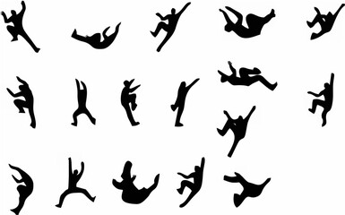 Businessman climb Vector.eps