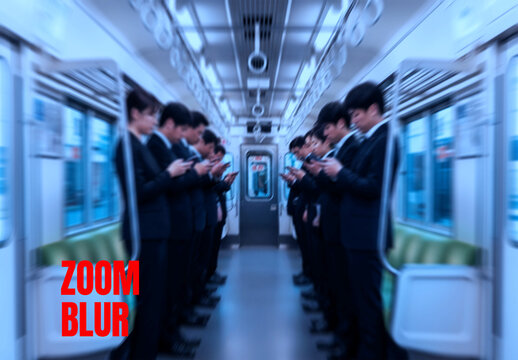 Zoom Blur Photo Effect