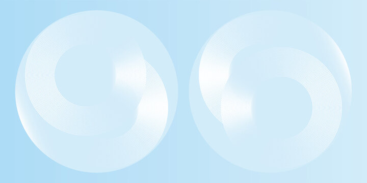 Abstract minimalist banner background, pastel, blue, and white gradient.