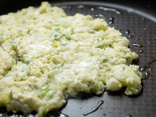 Mung Bean Pancake ,Korean food