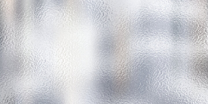 Silver Frosted Glass Texture for Privacy and Light Diffusion