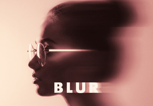 Motion Blur Style Photo Effect
