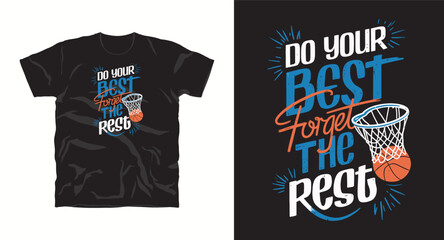 Do your best basketball t shirt design for player motivation