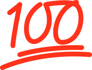 100