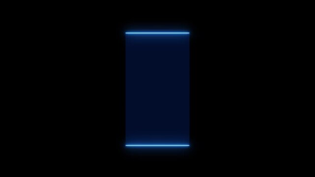 HUD Square Frames ,HUD GUI futuristic element Sci-fi concept design. Cal louts title. Modern banner, frame of lower third. Neon hologram screen overlay ...