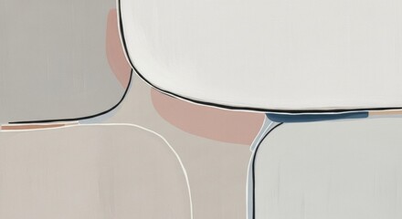 A Serene Symphony of Soft Minimalist Tones Creating a Calm and Beautiful Simplicity That Elevates Any Wall with Gentle Balance, Elegant Space, and Effortlessly Modern Design Harmony