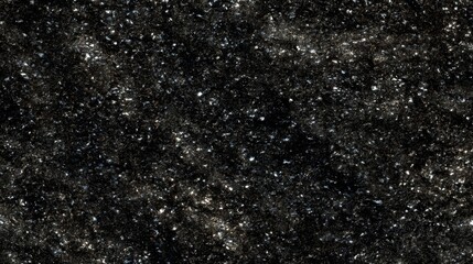Obraz premium Abstract black texture with sparkling elements creating a cosmic background suitable for design or artistic projects in various creative fields