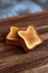 Cinnamon Toast on a Cutting Board