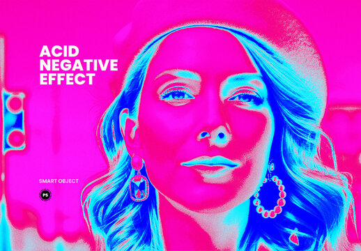 Acid Negative Photo Effect