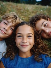 Friends Enjoying Summer Day