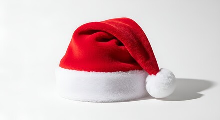 Santa hat festive holiday accessory for christmas celebration season