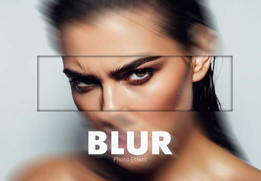 Cut Out Blur Photo Effect