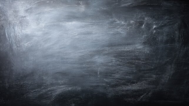 Blank Chalkboard Surface with Subtle Texture Ideal for Educational and Creative Projects, Learning Environment, Professional Presentations, and More