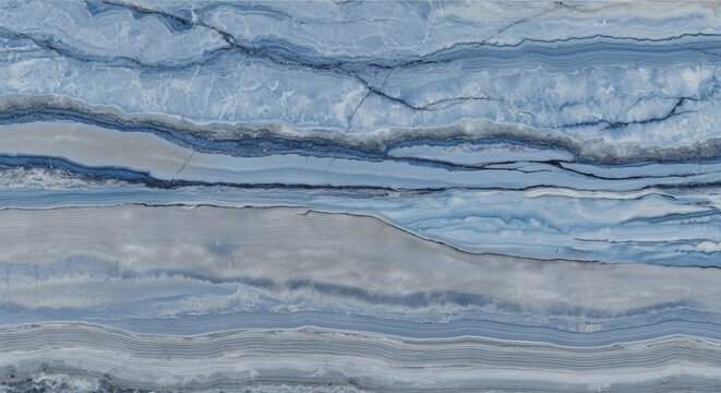 Abstract blue and gray swirling stone texture background