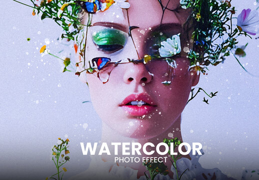 Watercolor photo Effect