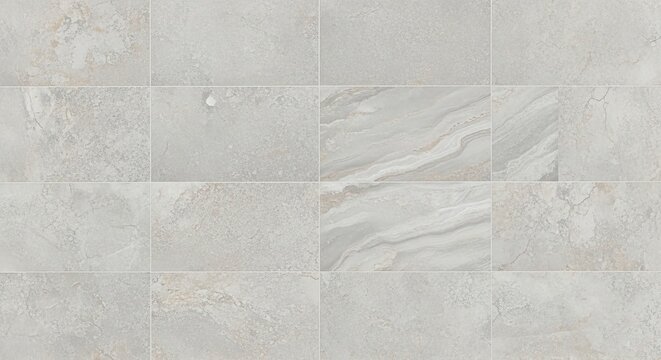 Subtle textured light gray and white square tile pattern