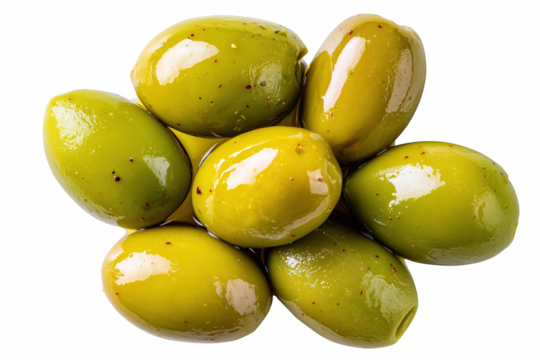 Herbed Green Olives in Olive Oil