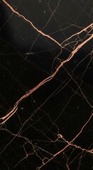 Elegant black marble pattern with gold veins, a sophisticated texture