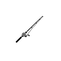 Fishing Rod and Reel Illustration