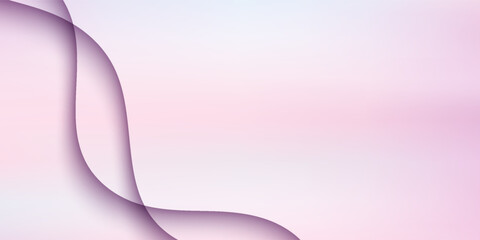 Abstract Background pink gradient color curve background. Vector Illustration.