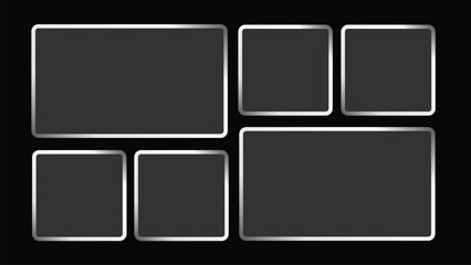 Vibrant neon abstract design with geometric shapes and bold colors