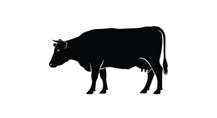 Cow silhouette