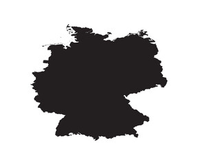 Fototapeta premium Germany map vector