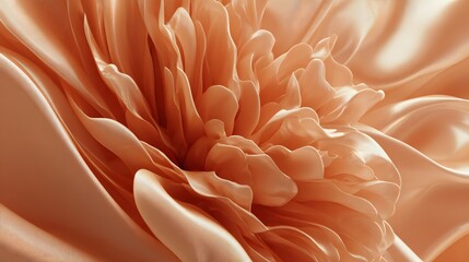 Close-up of a vibrant orange dahlia flower with intricate petal details.