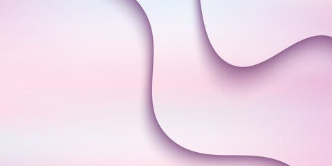 Abstract background with a smooth gradient background, blending pink and blue colors, creating a soft, flowing texture. Gradient border background. Purple background.