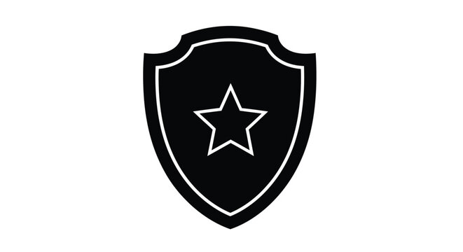 Shield with star icon - Powered by Adobe