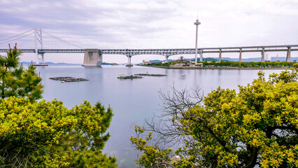 Fototapeta premium 香川県の沙弥公園の風景