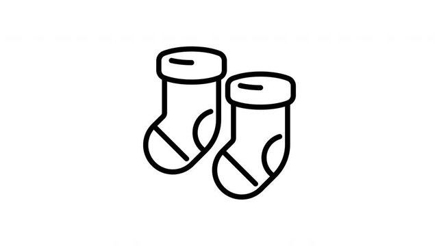 sock animation icon